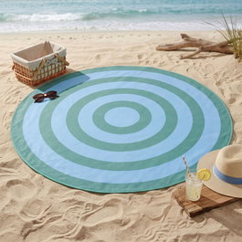 Mijolnir Toalla de Playa Fouta Verde y Azul